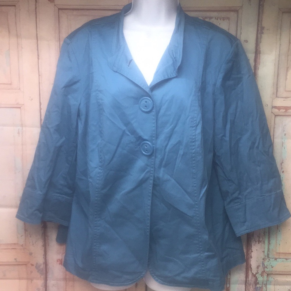 ❤️ COLDWATER CREEK Women’s 2 Button Peacoat